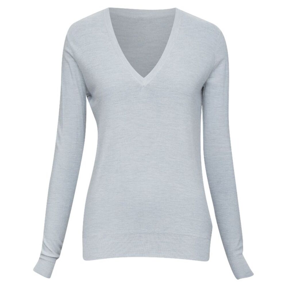 Joseph Grey Cashmere Pullover Sweater